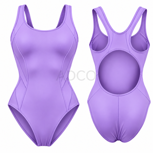 Traje de Baño Deportivo para Mujer OEM ODM, Estilo Racerback, Etiqueta Privada, Venta al Por Mayor - Product Image 2