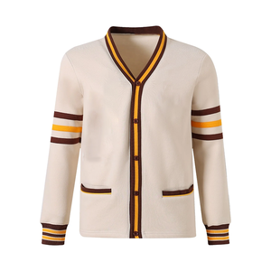 Pull en tricot décontracté pour femme de haute qualité, col rond, broderie de lettres en chenille, hiver, acrylique, OEM ODM - Product Image 1