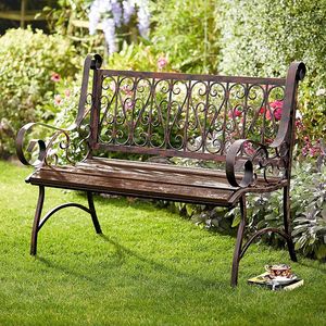 Premium Wrought Iron <b>Table</b> and Chairs Decorative Outdoor Furniture <b>Set</b> for Luxury Gardens and Elegant Patios - Product Image 6