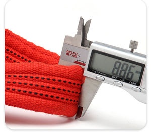 Sangle de levage réglable en coton (Figure 8) – Légère, antidérapante, avec fermeture à clip pour soulevé de terre, haltérophilie et entraînement de force - Product Image 6