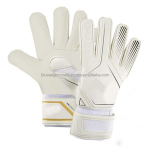 Gants de gardien de but de football professionnels en PU, couleur personnalisée, haute résistance, respirants, antidérapants, poignet réglable - Product Image 1