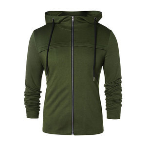 Sweat à capuche léger sur mesure 180 g/m² pour homme, avec logo personnalisé, haut fin à capuche pour l'automne, pull en coton respirant, OEM - Product Image 1