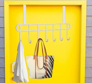 Ganchos metálicos para oficina, ganchos metálicos para tienda, ganchos metálicos para puertas, ganchos metálicos para colgar sobre la puerta, ganchos metálicos para armarios - Product Image 2