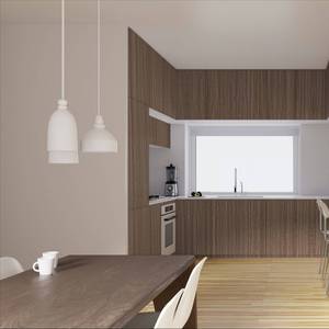 Gabinete de Cocina Base de MDF Personalizado JY Project, Diseño Moderno, Directo de Fábrica en Vietnam, Envío Inmediato, Bisagras de Cierre Suave - Product Image 1