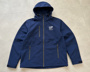 Veste softshell à capuche bleu marine pour homme, imperméable, coupe-vent, doublée polaire, pour randonnée et travail en extérieur, OEM - Product Image 6