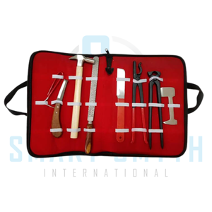 Kit d'outils professionnels pour fermeurs, ensemble de soins des sabots de cheval, kit de ferrage avec outils durables pour la coupe et l'entretien des sabots équins - Product Image 2