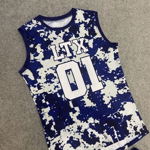 Uniformes de football personnalisés 7 sur 7, logo personnalisé, maillot sans manches de compression pour jeunes, uniformes de flag football sublimés - Product Image 4