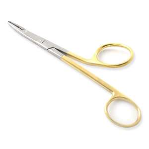 Foster Gillies Needle Holder With <b>Tungsten</b> Carbide Jaws and Box Joint 135mm Angled Optimum and Precision Quality By Dentavex - Product Image 5