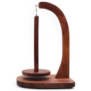 Wooden Yarn <b>Holder</b> Knitting Crochet Yarn Ball Stand <b>Magnetic</b> Rotating Anti Slip Portable Craft Accessory - Product Image 2