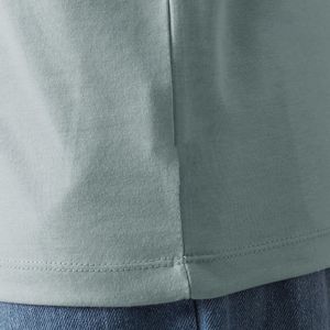 Camiseta Oversize Personalizada al por Mayor para Mujer, de Alta Calidad, Ecológica, Transpirable, de Algodón Grueso, con Estampado Personalizado, Informal - Product Image 3