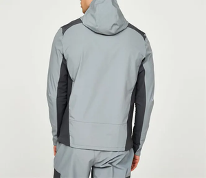 New Customization OEM <b>Mens</b> Nylon Windbreaker Set High Quality Spring Two Piece Sports Suit - Product Image 2
