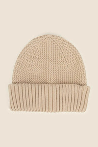 Bonnet côtelé personnalisé pour homme avec logo OEM, bonnet chaud d'hiver à revers, tissu de qualité supérieure, bonnets unisexes en gros - Product Image 1