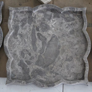 จานหินอ่อนสีเทาบลอสซัม - Product Image 1