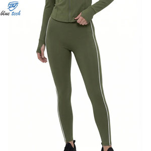 Leggings de compression taille haute pour femmes, vente en gros, pour le sport, la gym, le yoga, le fitness, vêtements athlétiques, impression de logo et design personnalisés - Product Image 5