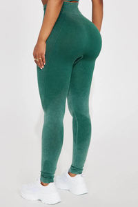 Conjunto de Yoga para Mujer de Diseño Personalizado, Precio al por Mayor, Secado Rápido, Transpirable, Material de Alta Calidad, Conjunto de 2 Piezas - Product Image 3