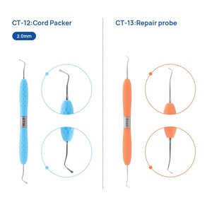 Kit de Instrumentos Quirúrgicos BAFA para Restauración Dental, Juego de Cinceles para Esmalte, Cuchara Excavadora, Recortador de Borde Gingival - Product Image 4