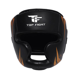 Protector de Cabeza de Cuero Personalizado con Logotipo para Boxeo, MMA, Muay Thai, Kickboxing y Sparring con Protector Nasal - Product Image 3
