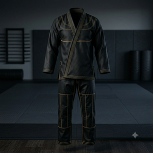 Uniforme de Karate Directo de Fábrica, 100% Algodón Elástico, Tejido Ligero Tipo Perla, Legal para IBJJF, Impresión por Serigrafía, OEM, Venta al Por Mayor - Product Image 4