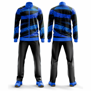 Conjunto Deportivo de Poliéster Premium Personalizado para Equipos, Traje de Entrenamiento Deportivo con Chaqueta y Pantalones con Marca Personalizada, Venta al Por Mayor - Product Image 2