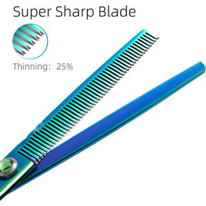 กรรไกรตัดผม กรรไกรซอยผม ใบมีดคมทนทาน สแตนเลส ใช้ในร้านตัดผมมืออาชีพ - Product Image 5