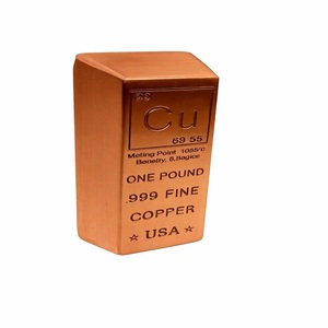 Lingots de cuivre de haute pureté 99,99 % pour la vente en gros, lingots de cuivre en promotion à prix avantageux, lingots de cuivre pur - Product Image 3