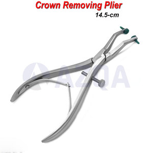 คีมถอดครอบฟันสแตนเลสแบบขายส่ง สำหรับถอดครอบฟันชั่วคราวและสะพานฟัน เครื่องมือผ่าตัดทางทันตกรรม - Product Image 5