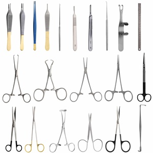 ชุดเครื่องมือยกกระชับใบหน้า Azicon 61 ชิ้น ชุดอุปกรณ์เสริมความงามพลาสติก กรรไกรยกกระชับใบหน้า ที่จับเข็ม ชุดเครื่องมือผ่าตัด - Product Image 1