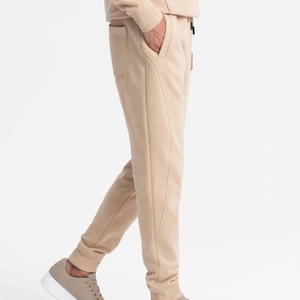 Survêtements de jogging sur mesure pour hommes, coupe oversize, avec cordon de serrage torsadé, 100 % coton, vente en gros fabricant - Product Image 3