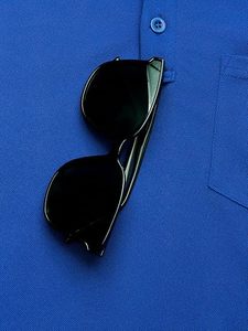 Men for <b>Shirt</b> Classic Fit <b>Collared</b> <b>T</b> <b>Shirt</b> Short Sleeve Spandex Fabric Breathable Anti-Wrinkle Pocket Summer Casual Office - Product Image 6