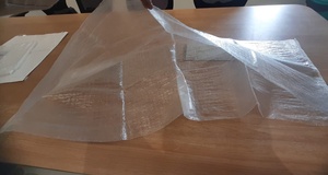 Sac d'emballage en PP tissé thermoscellable recyclable pour l'industrie des vêtements d'occasion, sac de collecte réutilisable de 50 kg en OPP - Product Image 3