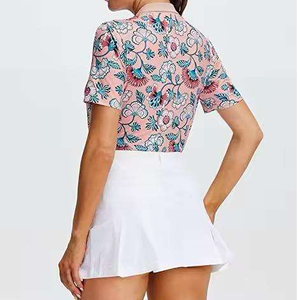 Women's Golf <b>Polo</b> T Shirts Lightweight Custom Design Short Sleeve <b>Polo</b> Shirt <b>Ladies</b> Quick Dry 4 Button <b>Polo</b> Shirts - Product Image 2