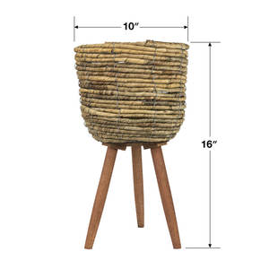 Maceta Cachepot Maceta Cestas tejidas decorativas Maceta decorativa para el hogar - Product Image 2