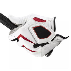 Guantes de Golf para Zurdos de Primera Calidad, Elegantes, de Cuero Sintético y Genuino, con Diseño de Logotipo Personalizado, Transpirables para Deportes - Product Image 2