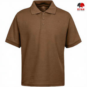 Polo homme premium, coupe classique décontractée, respirant, doux, élégant, à porter au quotidien, manches courtes, motif uni - Product Image 4