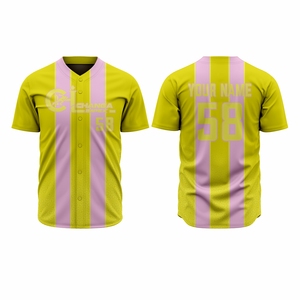 Fabricant d'uniformes de baseball OEM avec service d'impression par sublimation complète - Product Image 3