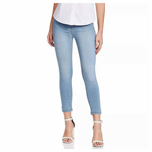 Pantalones Vaqueros Ajustados de Lona para Mujer, Cintura Alta, Estilo Urbano, Invierno, Personalizados por el Fabricante - Product Image 1