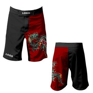 Nouveau short de boxe Muay Thai en spandex et polyester, couleur personnalisée, pour le fitness et le kickboxing, avec logo personnalisé, OEM, pour les arts martiaux et le MMA - Product Image 5