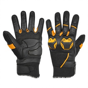 Wholesale custom branding motocross leather gloves off road mountains ski heavy duty gloves for motocross bike racing gloves - Product Image 1
