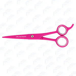 Ciseaux de coiffure roses en acier inoxydable japonais pour salon de coiffure, 6,5 pouces - Product Image 6