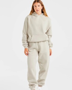 Solid Color Loose High Waist <b>Drawstring</b> Casual Sports <b>Trousers</b> Women Plus Size Custom Jogger Sweatpants for women - Product Image 2