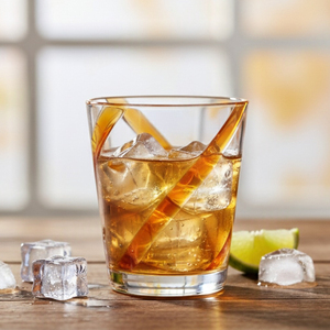 [Holar] Taiwan Made Vintage Amber Swirl Stripes Design Reusable Shatterproof 15oz <b>Plastic</b> <b>Cups</b> for Outdoor Party Poolside - Product Image 5