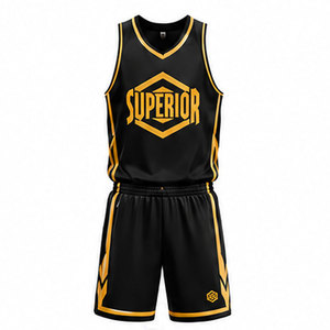 Ensemble d'uniformes de basketball personnalisés haut de gamme avec tissu respirant anti-humidité, graphismes d'équipe sublimés, design athlétique ajusté - Product Image 1