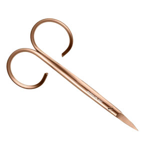 Tijeras para Uñas Rojas y Doradas de Precisión, para Manicura, Cutículas, Cejas, Belleza Profesional, Clásicas, de Acero Inoxidable, Cuadradas - Product Image 2
