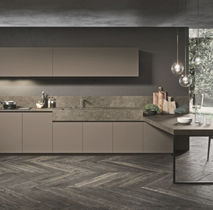 Ensemble d'armoires de cuisine en MDF personnalisées JY Project, charnières à fermeture douce, poignées, meubles, structure en MDF, usine au Vietnam - Product Image 2