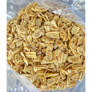 Chips de banane séchées naturelles, faiblement gras, sucrées et croustillantes, fabriquées à partir de bananes vietnamiennes sélectionnées, prix direct usine, meilleur prix - Product Image 1