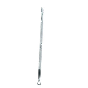 Cuticle Remover Silver Premium Cuticle Pusher and Gel Polish Remover Set Nail <b>Files</b> Professional Grade Stainless Steel - Product Image 2