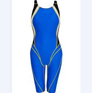 Traje de Baño Deportivo Personalizado de Moda para Mujer, Traje de Baño de Una Pieza de Nailon y Elastano de Secado Rápido UPF50+ Sin Mangas para Playa, Venta al por Mayor - Product Image 2