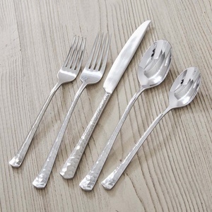 Wholesale Bright Collection Amazing Luxury Designer Long Banging Handle Stainless Steel Mirror Polished Sustainable <b>Flatware</b> <b>Set</b> - Product Image 2