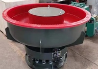 Machine vibrante de finition de baril de gobelet 250L pour des pièces de monnaie de médailles