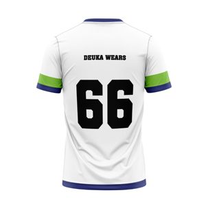 Custom Gradient Color Lacrosse Shooting Shirt Quick Dry Polyester Breathable Sublimated Fade Design Team Warm Up <b>Top</b> Wholesale - Product Image 2